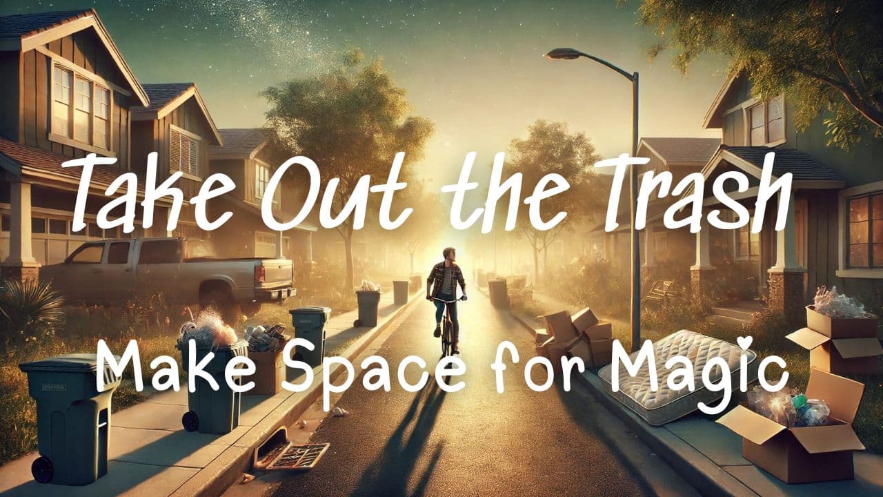 Take Out the Trash—Energetic Decluttering & Making Space for Magic