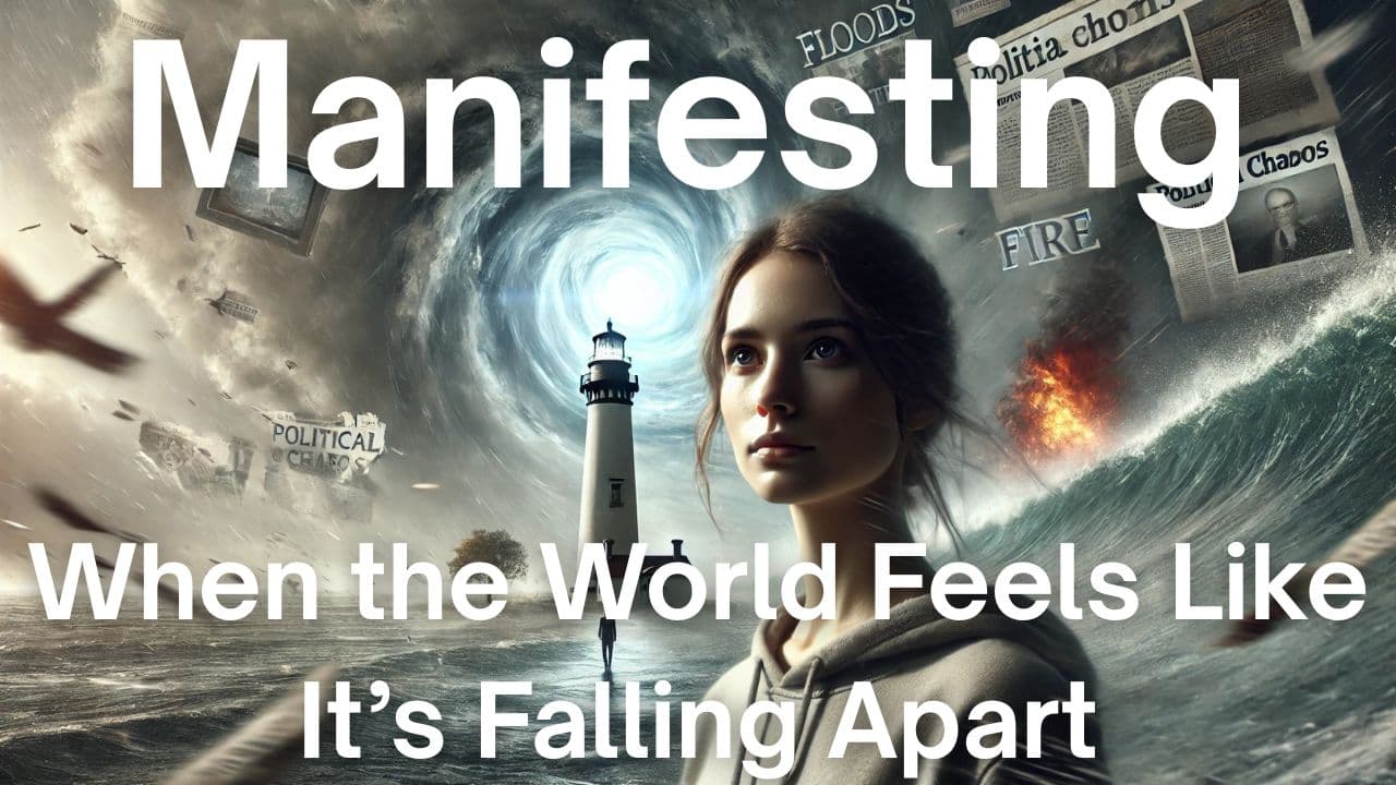 The Eye of the Storm: Manifesting When the World Feels Like It’s Falling Apart