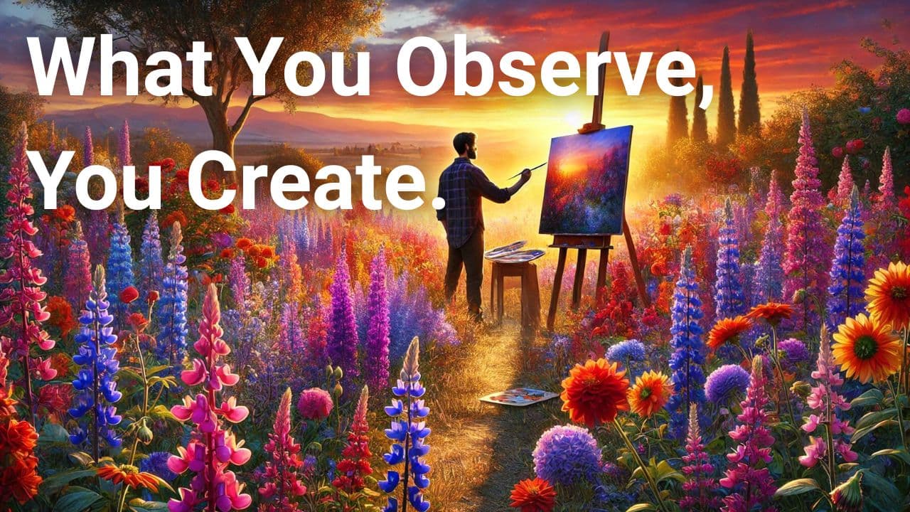 The Frequency Artist & The Observer: How Your Vibration and Attention Quietly Design Your Life